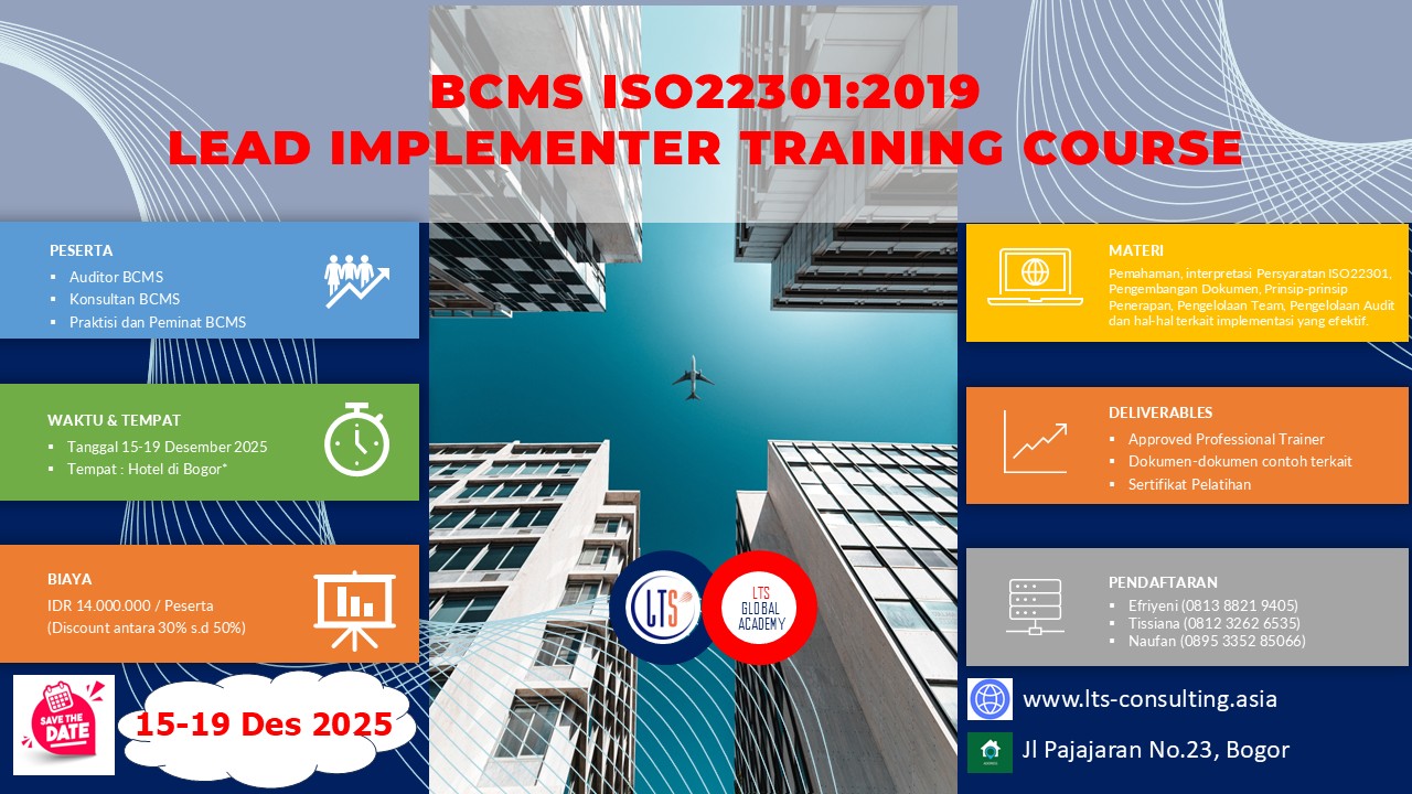 BCMS Lead Implementer Training Course